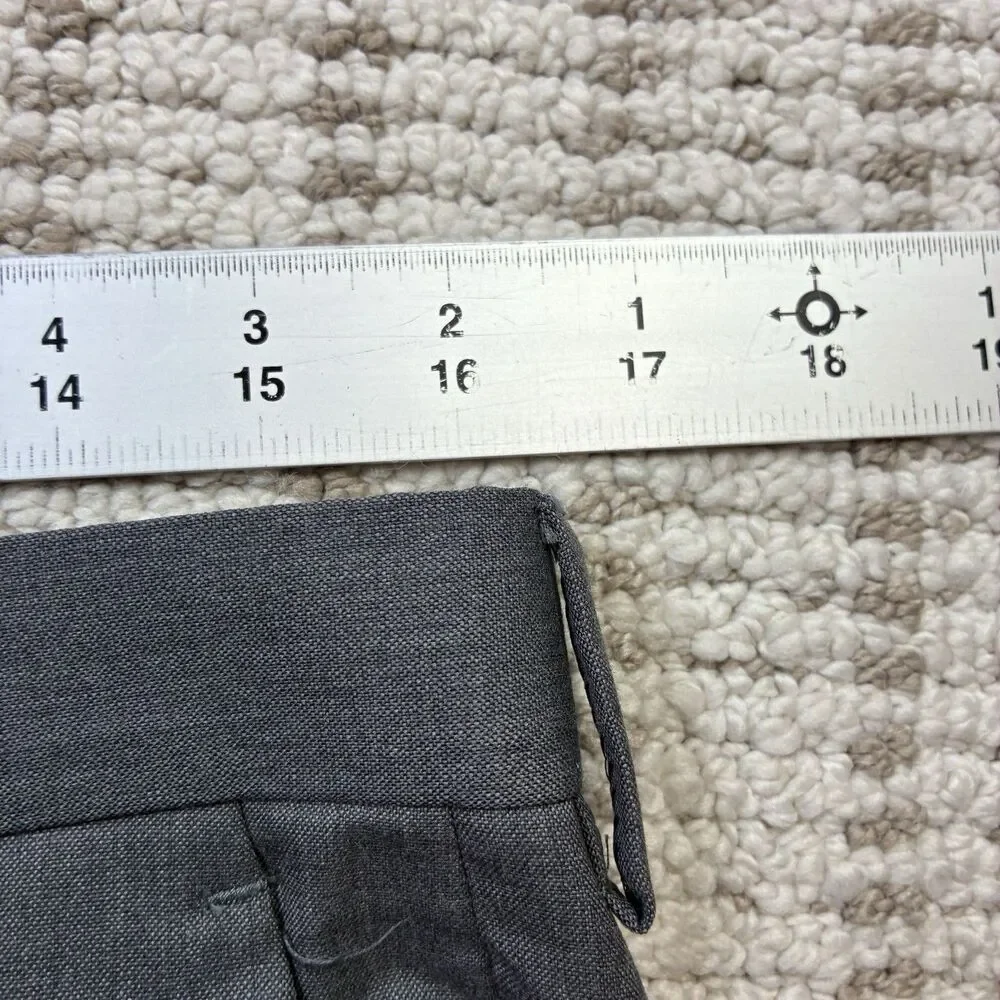 J Crew Ludlow Pants 32x34 Mens Loro Piana Superfine Wool Gray Slim Trouser